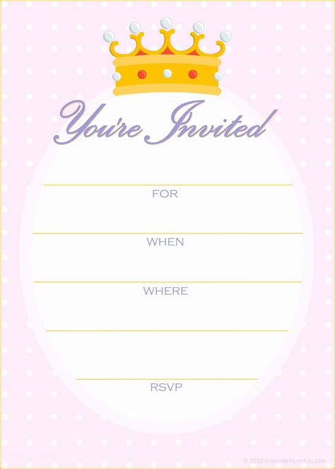 63 Girl Birthday Invitations Templates Free | Heritagechristiancollege