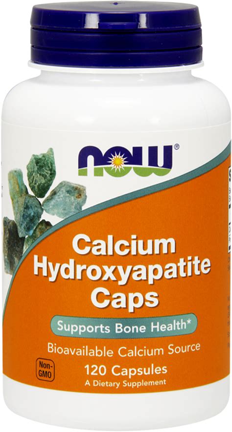 Calcium Hydroxyapatite 120 Capsules | PipingRock Health Products