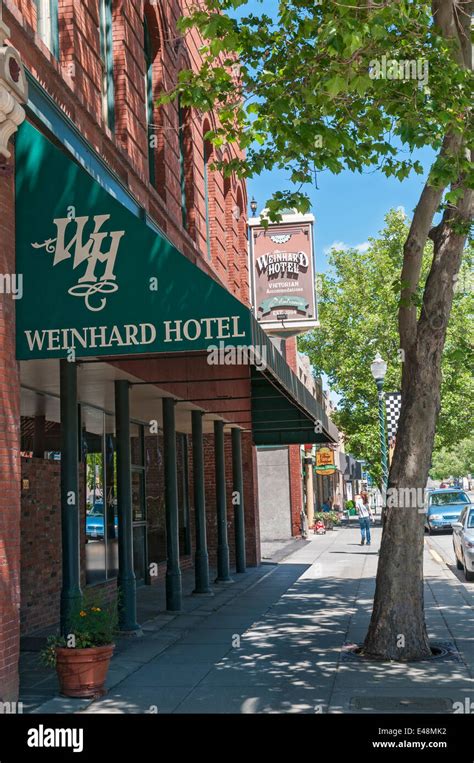 Washington, The Palouse, Dayton, Weinhard Hotel, historic Victorian inn ...