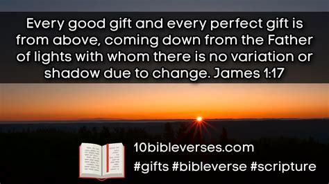 Bible Verses about Gifts 🎁 Gift from God Bible Verse