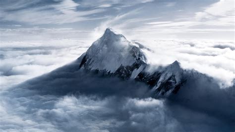 Mount Everest, Mahalangur Mountain Range, Himalayas, Nepal UHD 4K ...