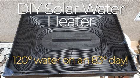 DIY Solar Water Heater Full Build - YouTube