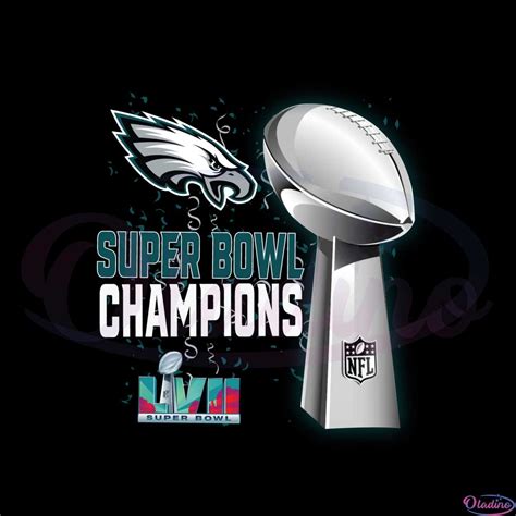 Philadelphia Eagles Super Bowl Lvii 2023 Champions Png