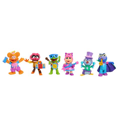 Muppet Babies 6-Piece Rocksplosion Figure Set, Ages 3+ - Walmart.com ...