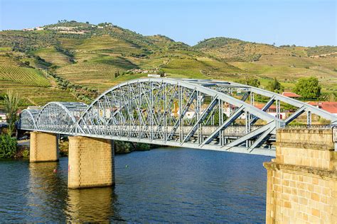 Truss bridge over the Douro River in … – License image – 71394736 ...