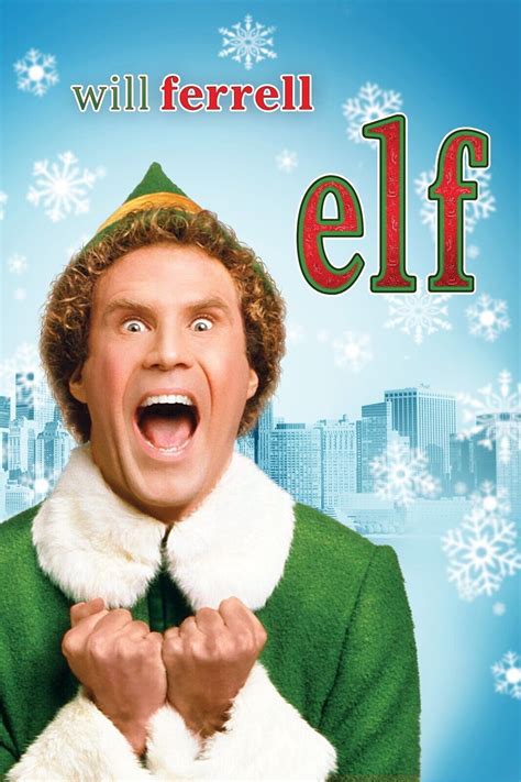 2003 Elf Movie Poster 11X17 Will Ferrell Buddy Santa Papa Elf Christmas ...