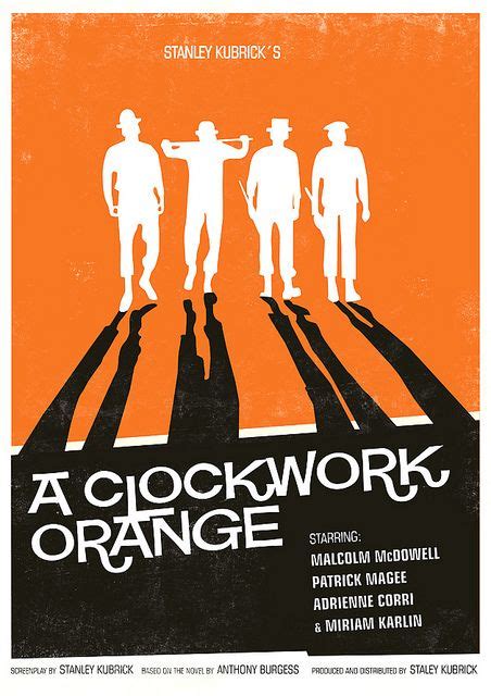 Clockwork Orange poster | Movies and television that have or will ...