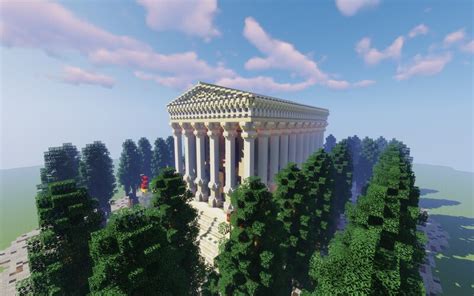 Roman Temple Minecraft Map