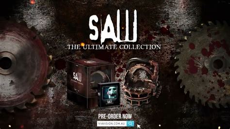 Saw: The Ultimate Collection - 4K + Blu-ray with exclusive replica ...