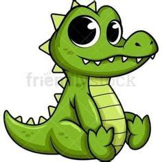 cute crocodile illustration - Google Search | Crocodile illustration ...