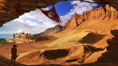 Hammerfell Sentinel by 1Rich1 on deviantART | Fantasy landscape ...