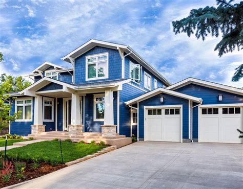 Exterior Home Painting in 2021 | House exterior blue, House paint ...