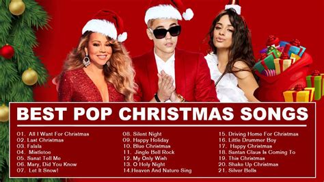 Mariah Carey, Ariana Grande, Justin Bieber Christmas Songs - Top Pop ...