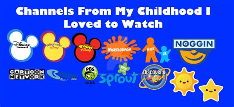 Channels From My Childhood I Loved to Watch by FunGuy2001 on DeviantArt