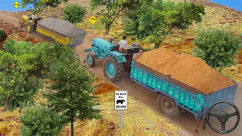 Hill Tractor Trolley Cargo Sim for Android - Download