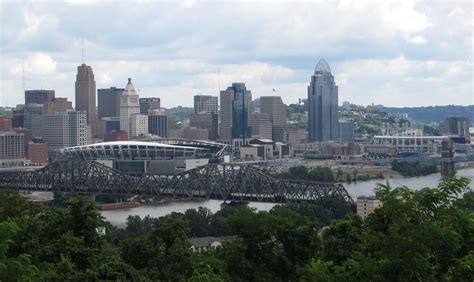 Cincinnati, OH downtown skyline. From Wikipedia. Cincinnati ...