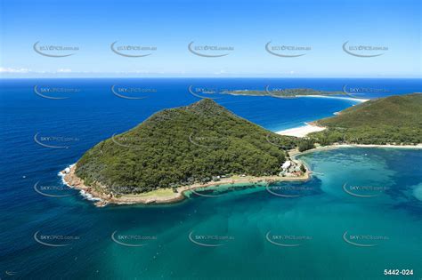 Aerial Photo Shoal Bay NSW Aerial Photography