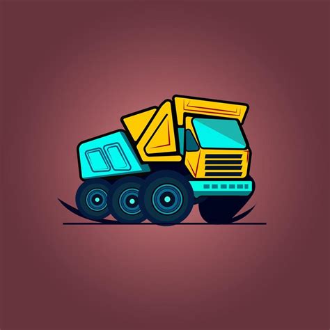 vector yellow truck logo 20853652 Vector Art at Vecteezy