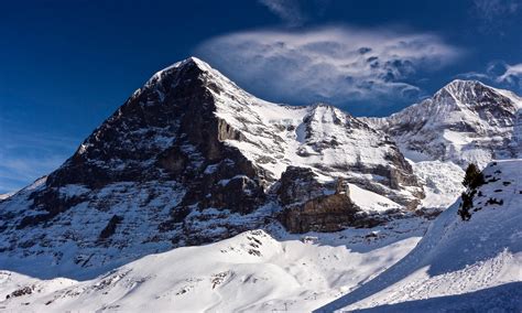 Wallpaper : mountain, berge, schnee, snow, clouds, wolken, himmel, sky ...