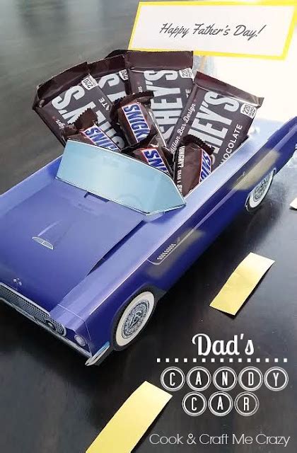 Cook and Craft Me Crazy: Dad's Candy Car