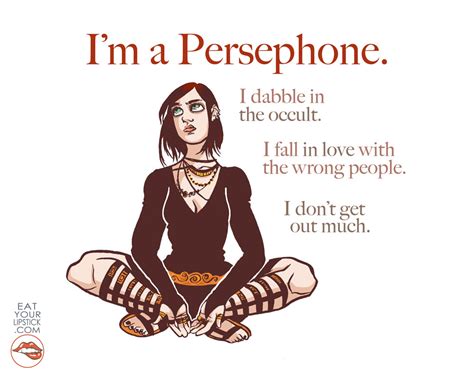 I'm a Persephone // Greek Goddess Art Print on Storenvy