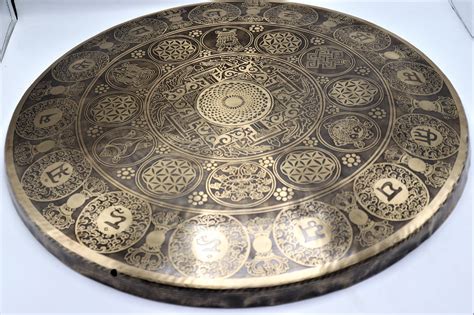 23 Inches Diameter Gong-hand Made Gong From Nepal-mantra - Etsy