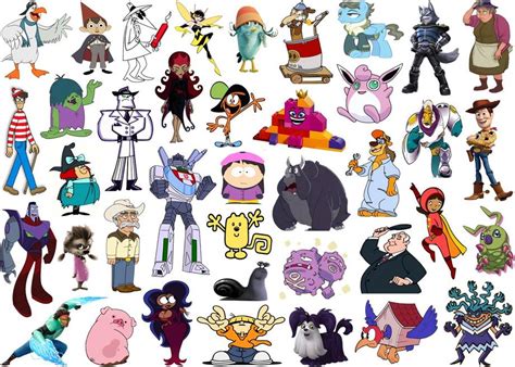 Click The M Cartoon Characters Quiz