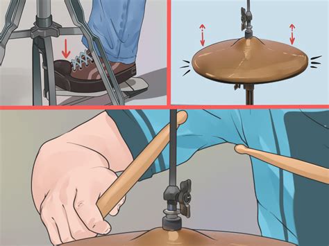 How to Play the Hi Hat in a Drum Set: 10 Steps (with Pictures)