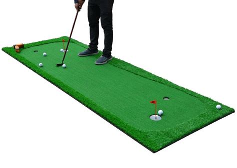 3.3'X10' Indoor/outdoor Practice Golf Putting Green Training Mat Aids ...