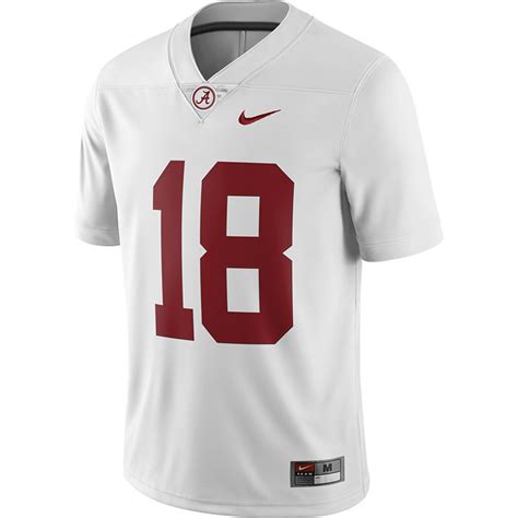 Alabama Football Limited Away Game Jersey #18 | University of Alabama ...