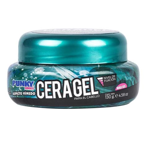 Cera gel para cabello Punky Junky aspecto húmedo 130 g | Walmart