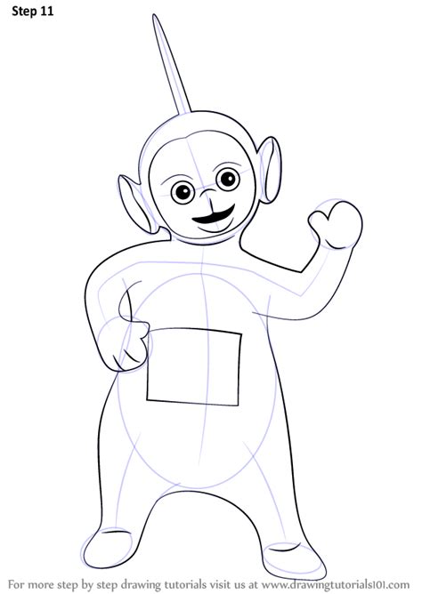 Learn How to Draw Dipsy from Teletubbies (Teletubbies) Step by Step ...