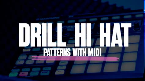 Drill Hi Hat Pattern MIDI | MIDI MIGHTY