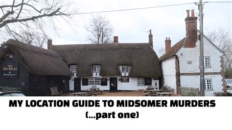 Map Of Midsomer Murders Filming Location