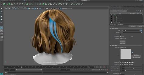 Maya XGen Interactive Grooming a new features add in maya 2017 update ...