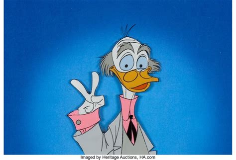 Wonderful World of Color Ludwig Von Drake Production Cel Walt Disney ...