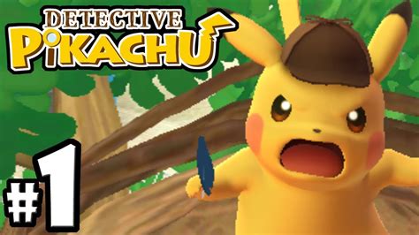 Detective Pikachu - Nintendo 3DS Pokemon Gameplay Walkthrough PART 1 ...