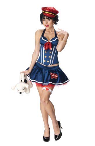 Betty Boop Secret Wishes Sailor Corset Costume - Funtober