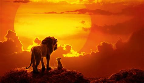 The Lion King: Mufasa and Simba 8K Ultra HD Wallpaper