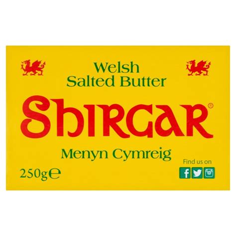 Shirgar Salted Welsh Butter | Ocado