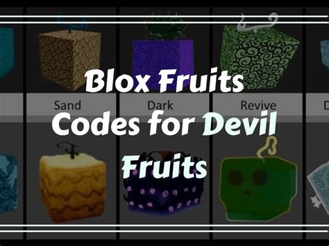 Blox Fruits Codes for Devil Fruits | Unlock the Power