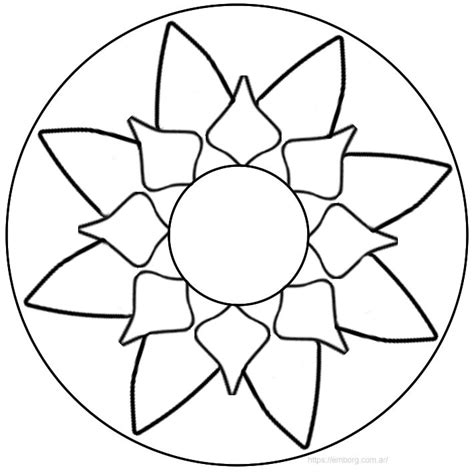 10 mandalas fáciles - Celina Emborg | Mandalas faciles, Mandala ...