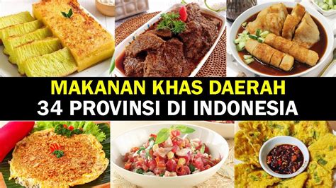 Daftar Makanan Khas Indonesia