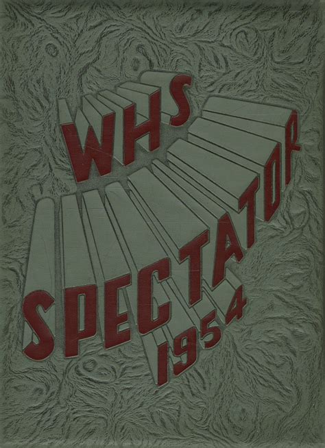 1954 yearbook from Watervliet High School from Watervliet, New York for ...