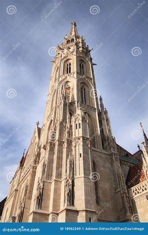 Matthias Church stock image. Image of basilica, roof - 18962249