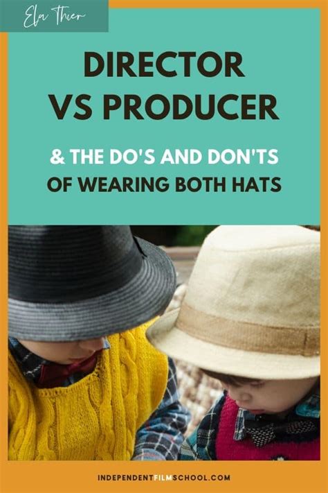 Director vs Producer – Difference between director and producer, and ...