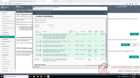 How to upgrade the HPE server firmware properly? - YouTube