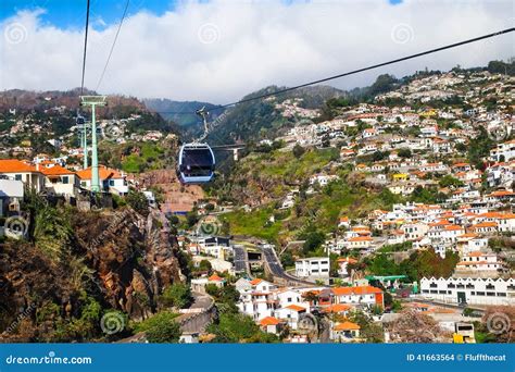 Funchal Cable Car, Madeira stock photo. Image of madeira - 41663564