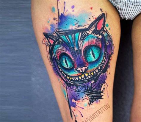 50++ Awesome Cheshire cat tattoo designs ideas