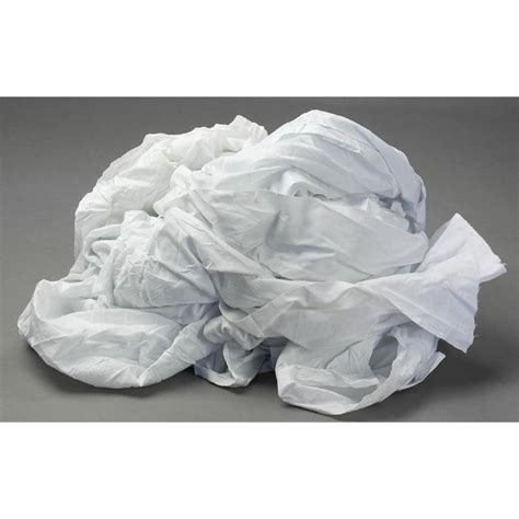 White Cleaning Rags | Made from Sheeting | U.S. Wiping